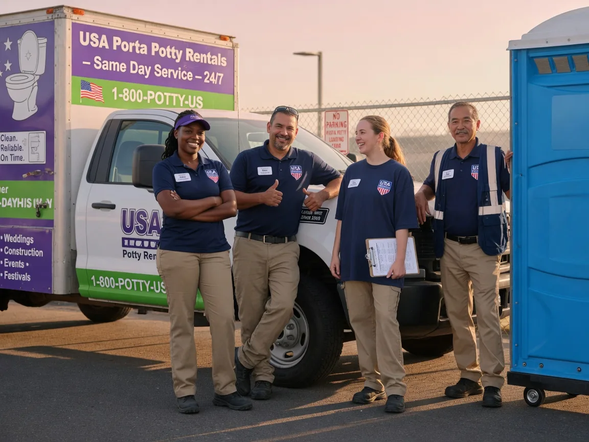 Porta Potty Rental company in Mannsville, OK